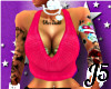 J5|Pink Crop'd Sweater