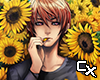 Sunflower Boy Cutout v1