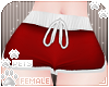 [Pets] Shorts | red RLL