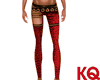 KQ Red Leo Sexy Pants