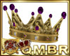 QMBR Crown Amethyst Gold