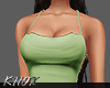 . slip dress mint