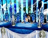 blue rose wed table+kiss