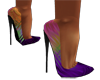 Purple Retro Heels