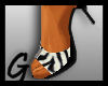 *G* Zebra Striped Heels