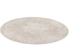 Round Rug CrÃ¨me