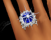 Diamond Saphire Ring