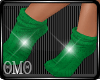 QMQ Hot Green *.* Socks
