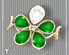 Green White Bracelets