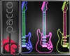 80S neon guitars