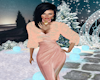 S4E Peach Fur Jacket