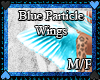 Blue Particle Wings