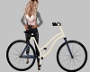 Bicycle Couples Kiss