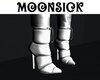 White Puffer Boots