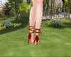 Elisa red sandal
