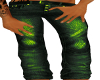 Neon Green Men's Jeans