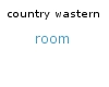 country western room