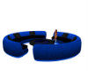blue/blk chat couch