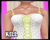 White Yellow Corset RLL
