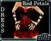 [zllz]Red Petal Dress