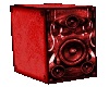 Red hardstyle speakers