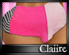 C|Del Contour Short Pink