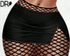 DR- Black skirt fishnets