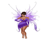 Purple Pink Fairy Wings