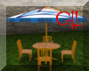 GIL"Golf  Table+Chairs