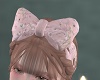 bath hair band pink