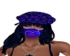 Coifure+chapeau dj bleu