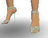 LL-Bfly Mint heels