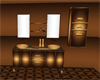 Golden Vintage Bathroom1