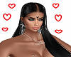 Hair long black