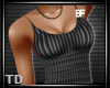 TD l Pinstripe Tight BF