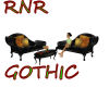 ~RnR~GOTH LEATHE COUCHES