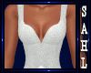 LS~NEW YEAR EVE GOWN WHT