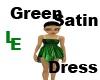 GreenSatinDress