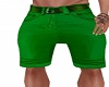 money green shorts