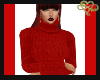 Red Sweater Crop