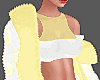 Kawaii Fluff Jckt Yellow