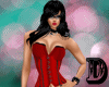 D Red Corset Outfit