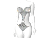 stripper silver outfit