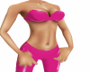 {M}Hot Pink PVC outfit