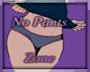 No Pants Zone Poster