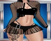 71P JACKET +SKIRT BLACK