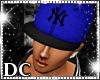 [DC] NY Fitted Cap -Blue