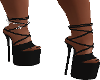 Sexy Black 7 inch heels