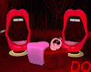CHAIRS LIPS VALENTINES