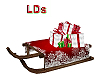 {LDs}Couple Holiday Sled